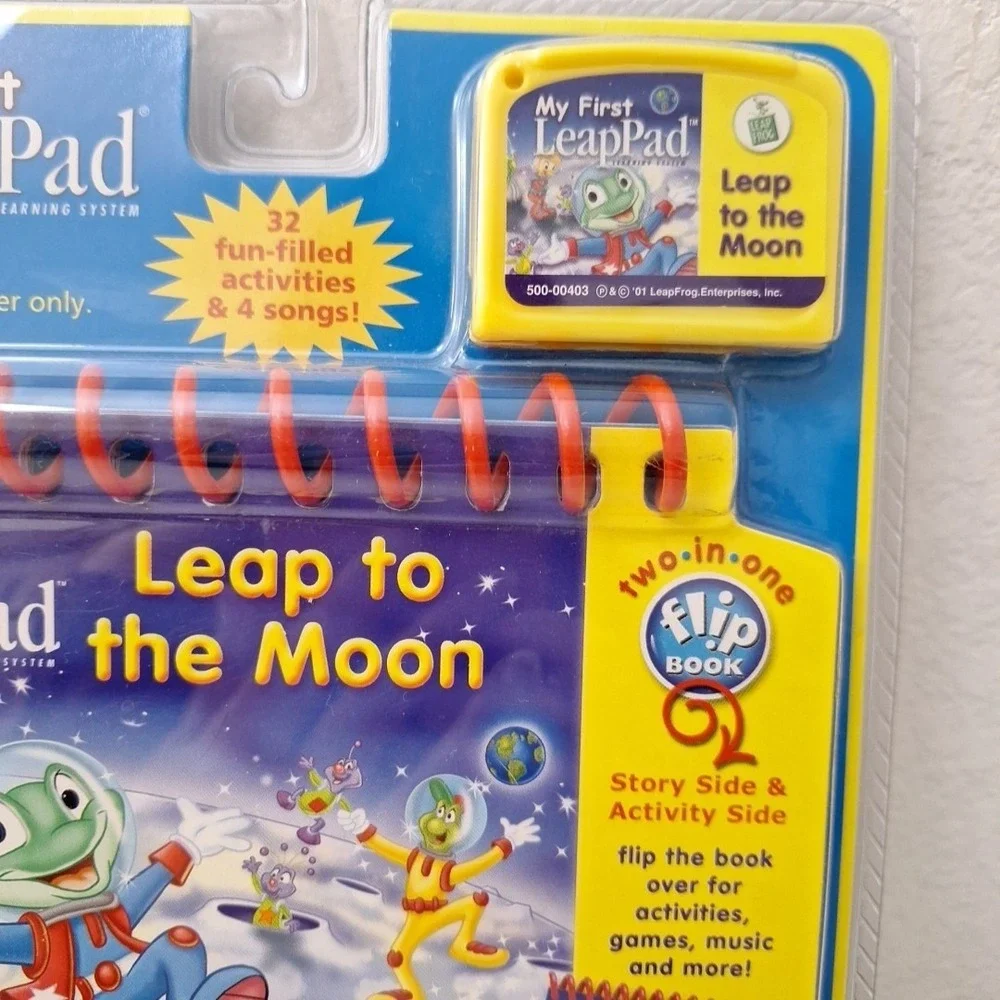 NEW Leap Frog My First LeapPad Leap to the Moon Book Cartridge SEALED